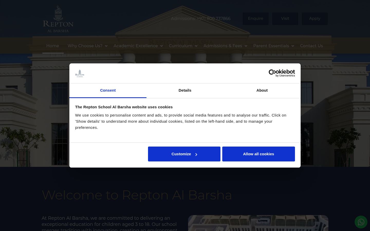 Repton Al Barsha &middot; HOMEPAGE_SCREENSHOT