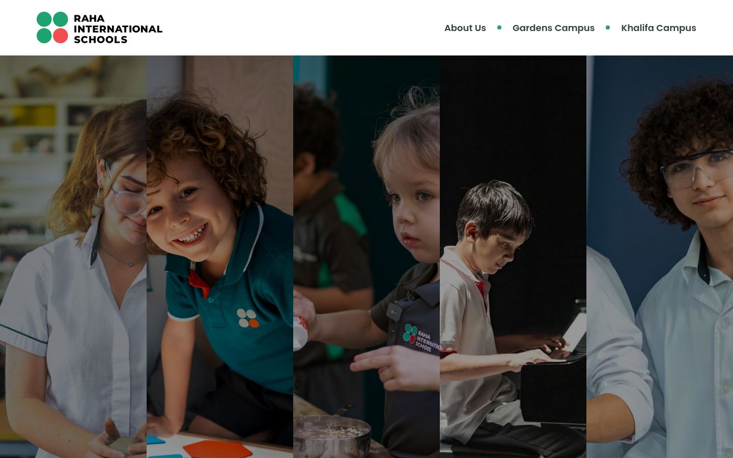 Raha International School &middot; HOMEPAGE_SCREENSHOT