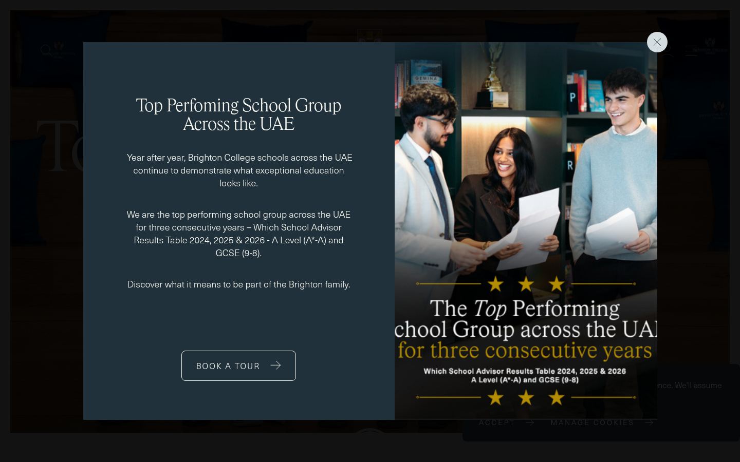 Brighton College Dubai &middot; HOMEPAGE_SCREENSHOT