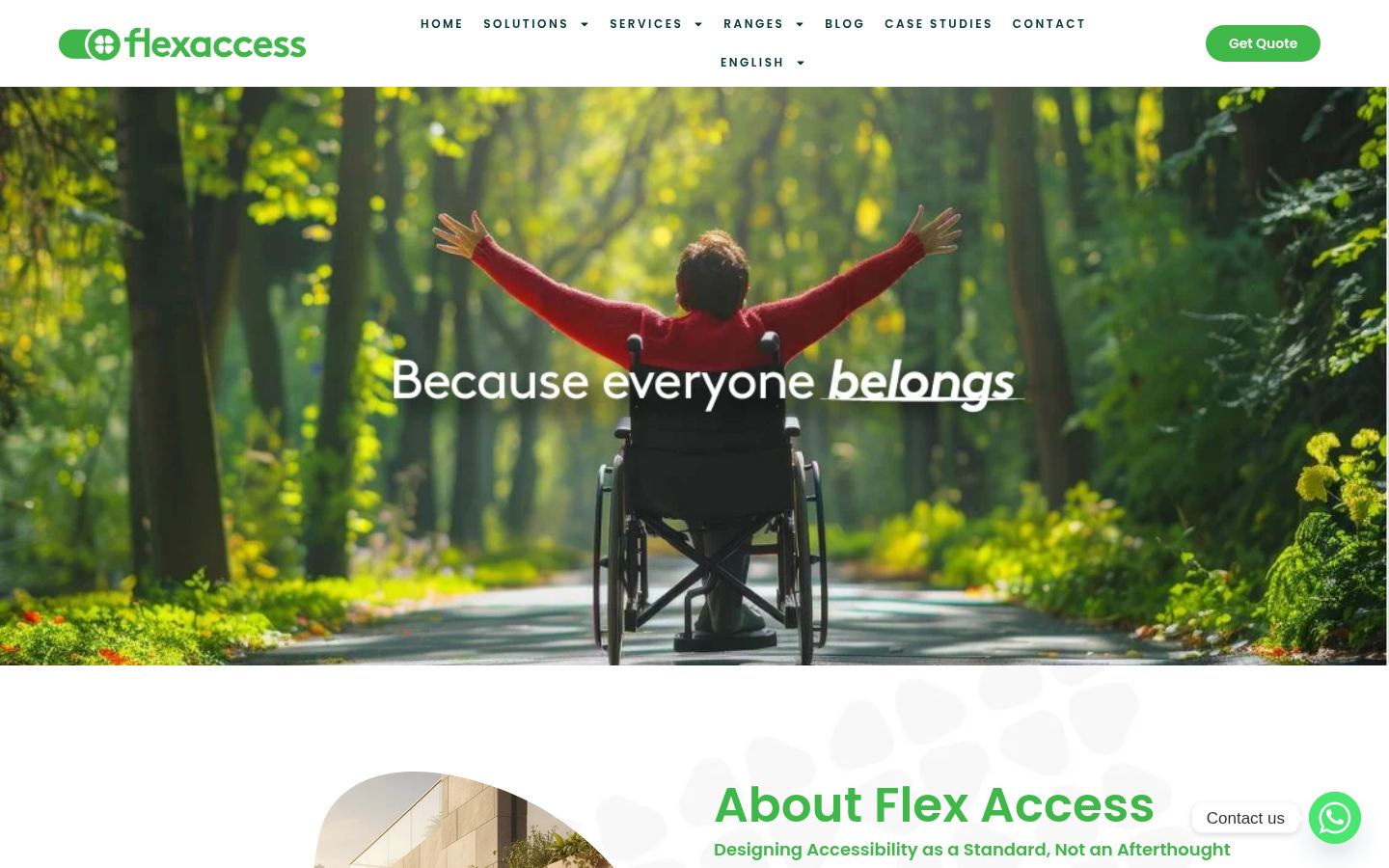 Flex Access &middot; HOMEPAGE_SCREENSHOT