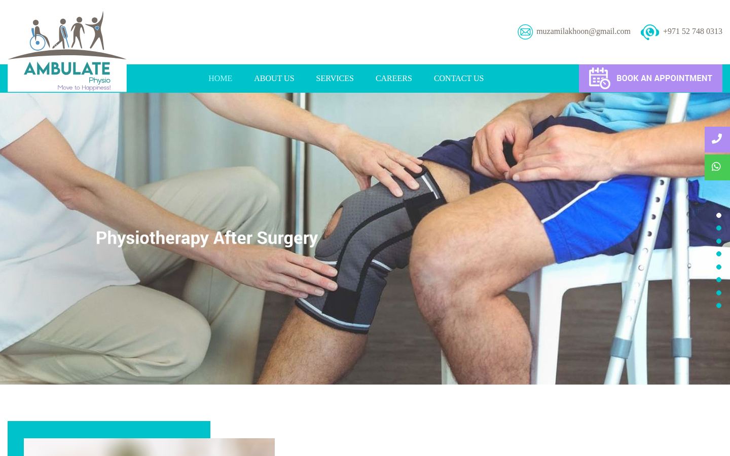 Ambulate Physio · HOMEPAGE_SCREENSHOT