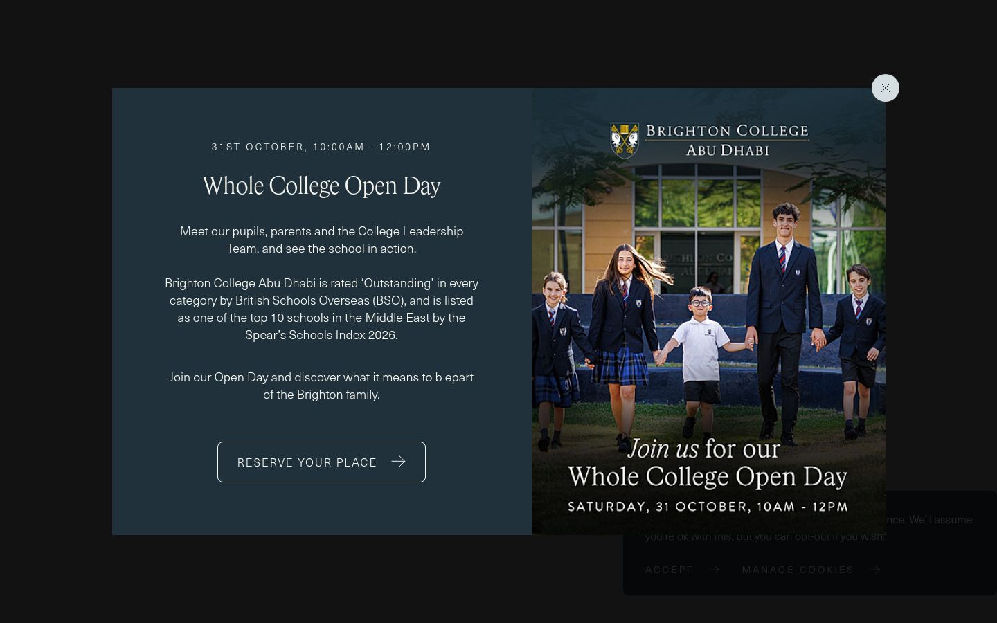 Brighton College Abu Dhabi &middot; HOMEPAGE_SCREENSHOT