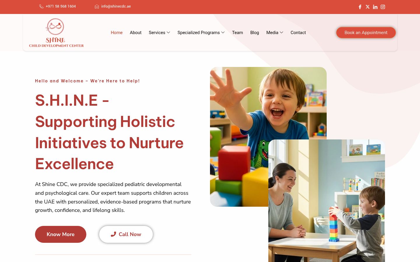 Shine CDC · HOMEPAGE_SCREENSHOT
