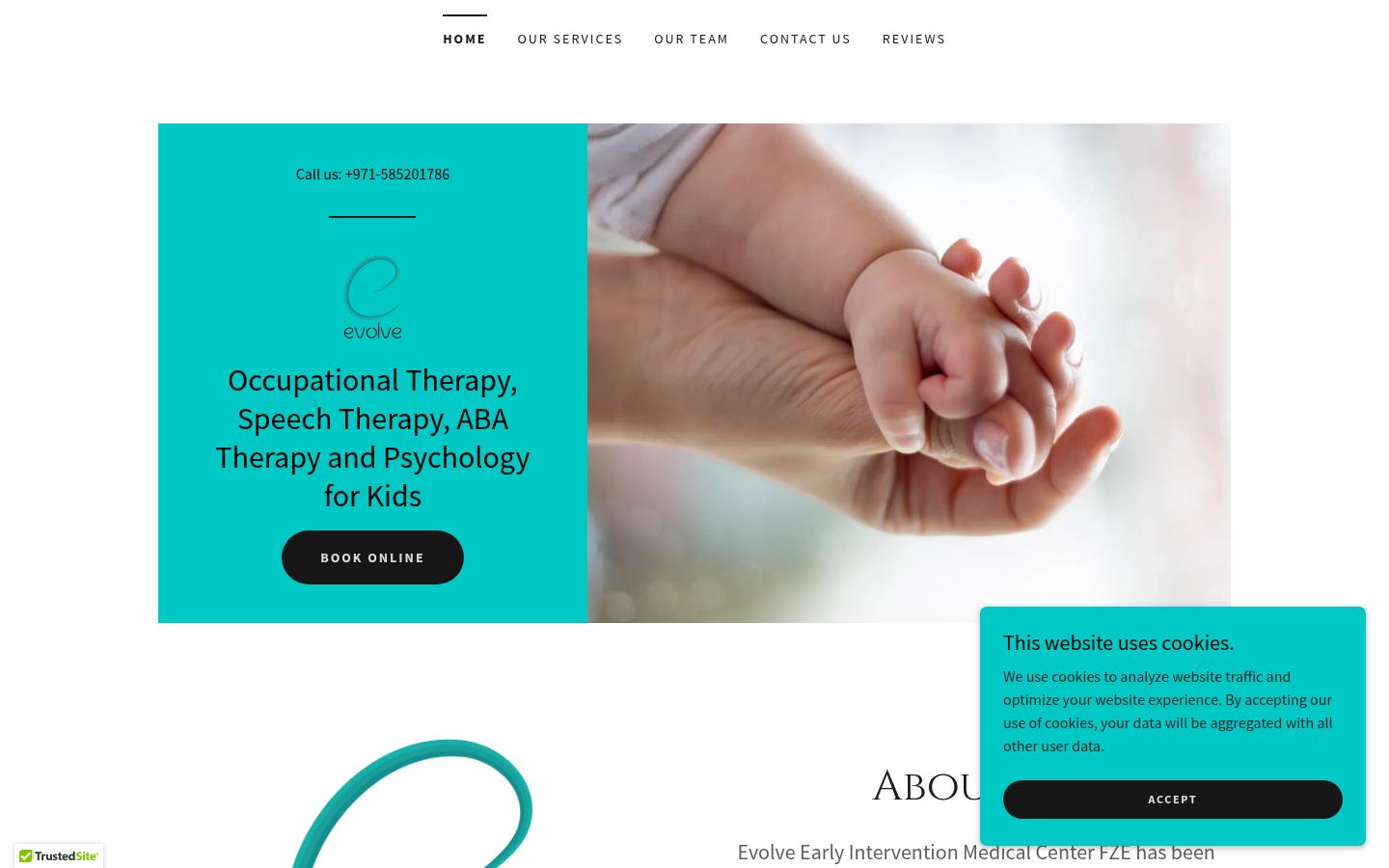 Evolve Early Intervention Medical Center &middot; HOMEPAGE_SCREENSHOT
