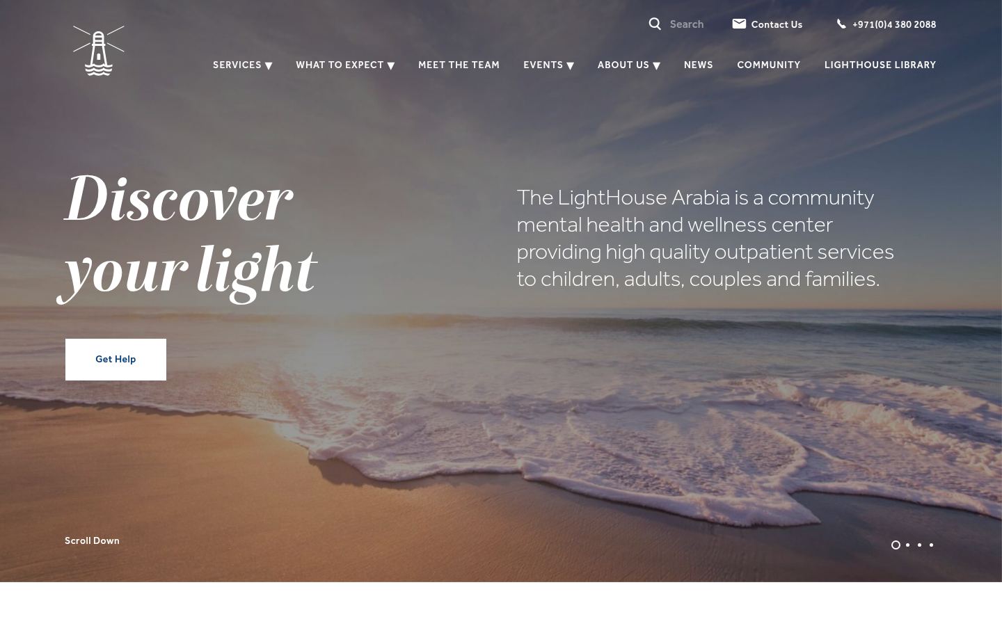 The LightHouse Arabia &middot; HOMEPAGE_SCREENSHOT
