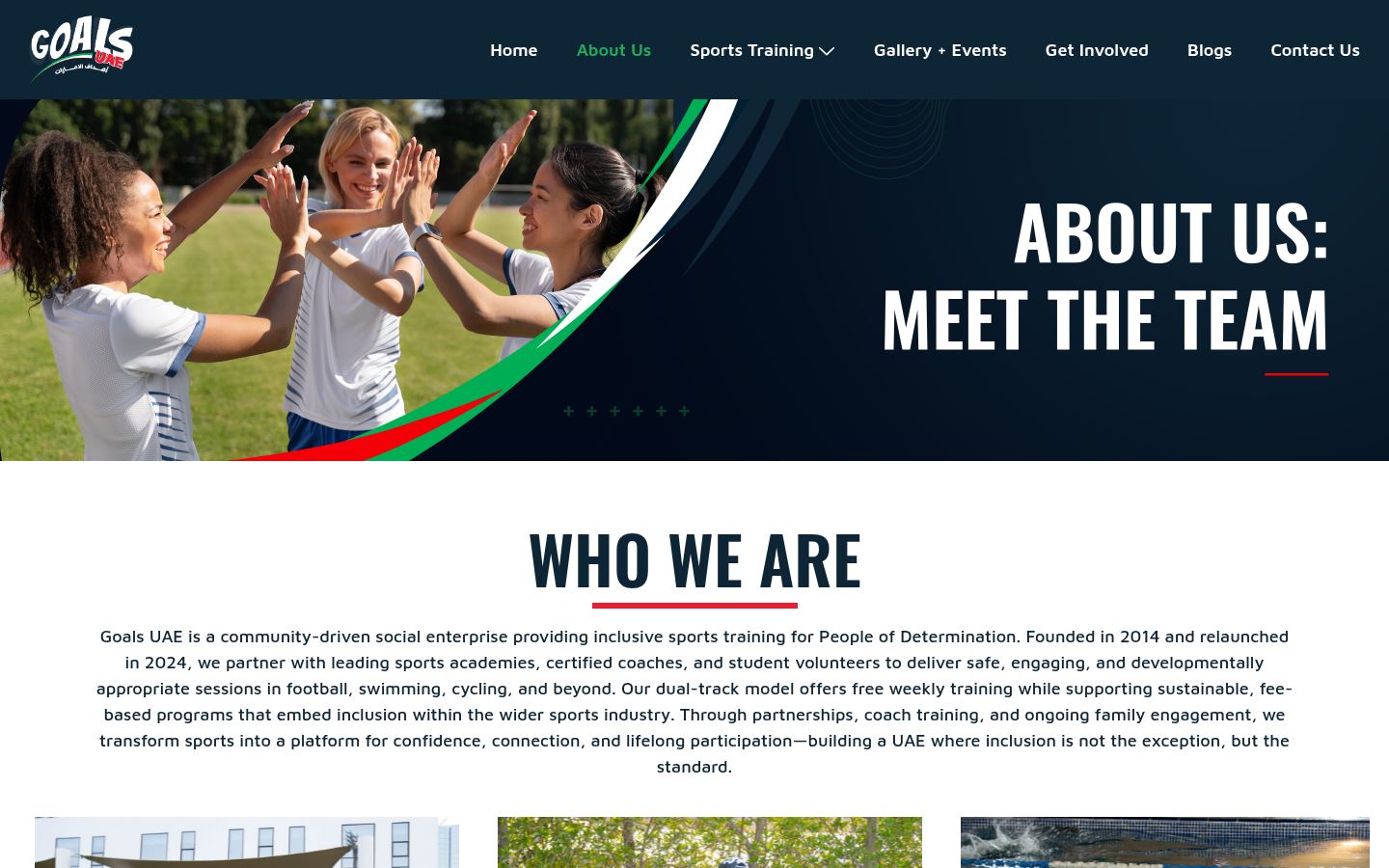 Goals UAE &middot; HOMEPAGE_SCREENSHOT