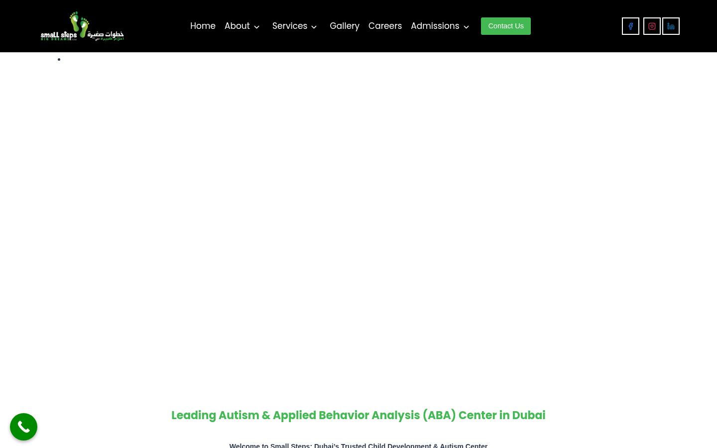 Small Steps Big Dreams &middot; HOMEPAGE_SCREENSHOT